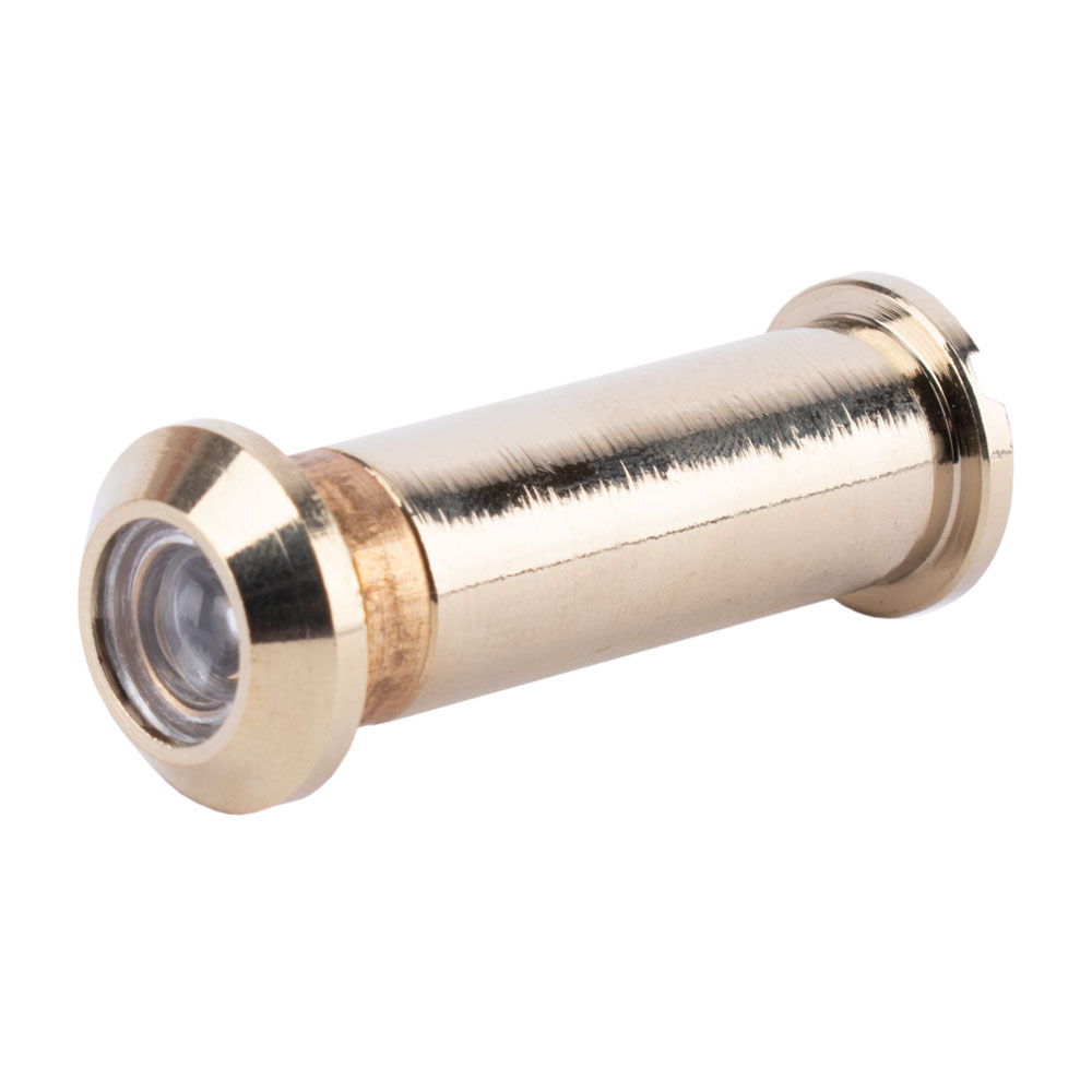 Alpine Door Spy Hole 35-60mm - Polished Gold